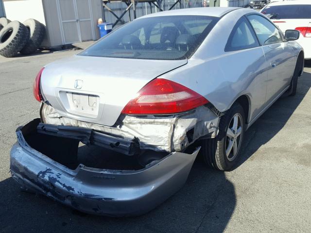 1HGCM72643A025186 - 2003 HONDA ACCORD SILVER photo 4