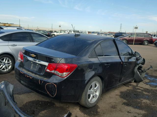 1G1PC5SB3F7154860 - 2015 CHEVROLET CRUZE LT BLACK photo 4