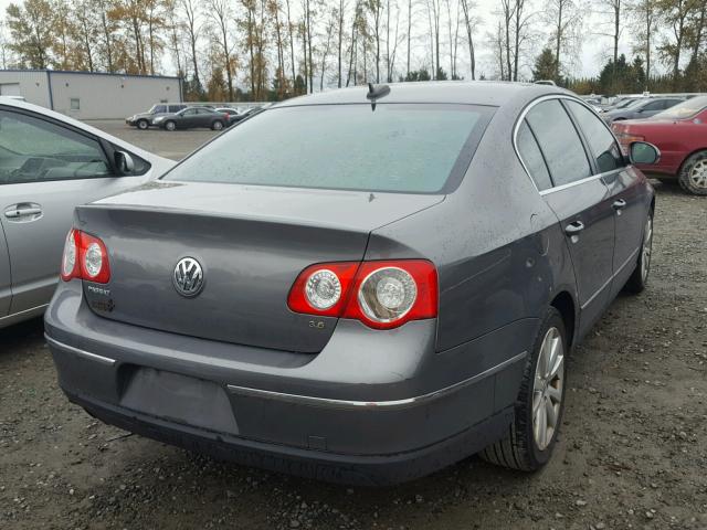 WVWAU93C66P156806 - 2006 VOLKSWAGEN PASSAT GRAY photo 4