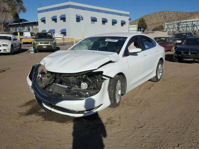 1C3CCCAB2GN128053 - 2016 CHRYSLER 200 LIMITE WHITE photo 2