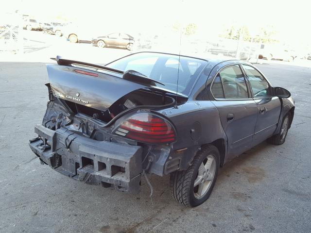 1G2NF52EX3C277210 - 2003 PONTIAC GRAND AM S BLACK photo 4