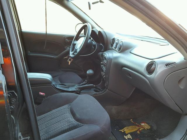 1G2NF52EX3C277210 - 2003 PONTIAC GRAND AM S BLACK photo 5