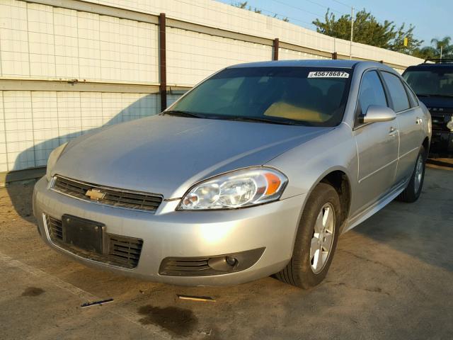 2G1WG5EK7B1138843 - 2011 CHEVROLET IMPALA SILVER photo 2