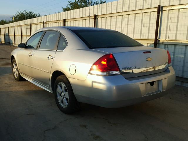 2G1WG5EK7B1138843 - 2011 CHEVROLET IMPALA 银色 照片 3