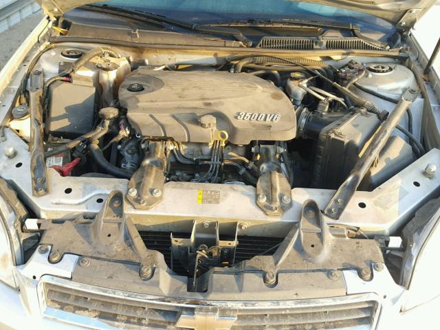 2G1WG5EK7B1138843 - 2011 CHEVROLET IMPALA SILVER photo 7