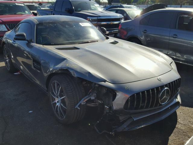 WDDYJ7HAXJA014236 - 2018 MERCEDES-BENZ AMG GT GRAY photo 1