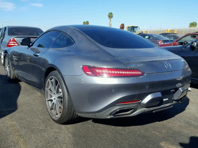 WDDYJ7HAXJA014236 - 2018 MERCEDES-BENZ AMG GT GRAY photo 3