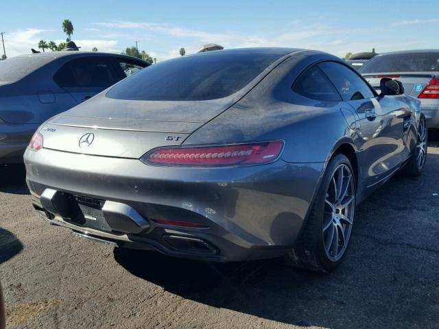 WDDYJ7HAXJA014236 - 2018 MERCEDES-BENZ AMG GT GRAY photo 4