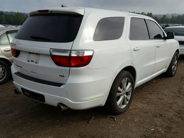 1D4SE6GT2BC720529 - 2011 DODGE DURANGO R/ WHITE photo 4