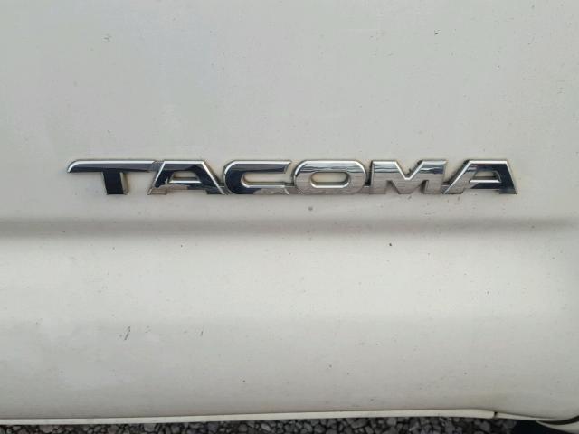 3TMLU42N97M010938 - 2007 TOYOTA TACOMA DOU WHITE photo 10