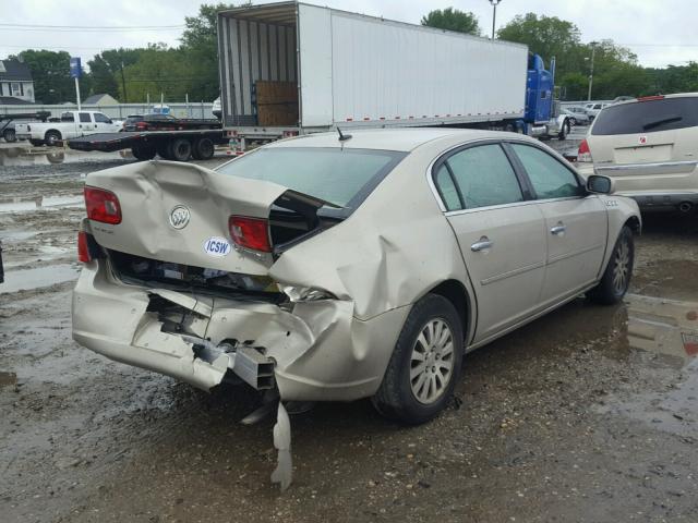 1G4HP57207U217744 - 2007 BUICK LUCERNE CX BEIGE photo 4