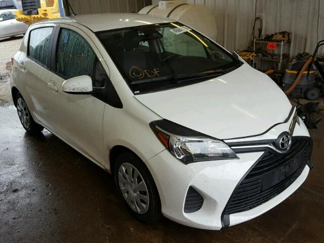 VNKKTUD37HA083421 - 2017 TOYOTA YARIS L WHITE photo 1