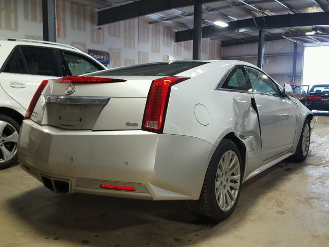 1G6DL1ED4B0166747 - 2011 CADILLAC CTS PERFOR SILVER photo 4