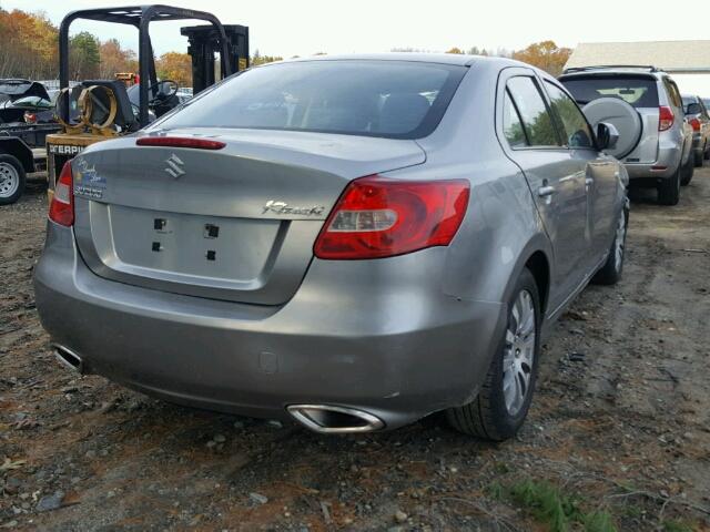 JS2RE9A38A6100244 - 2010 SUZUKI KIZASHI SE SILVER photo 4