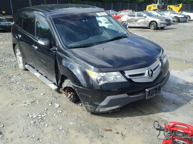 2HNYD28279H526699 - 2009 ACURA MDX BLACK photo 1