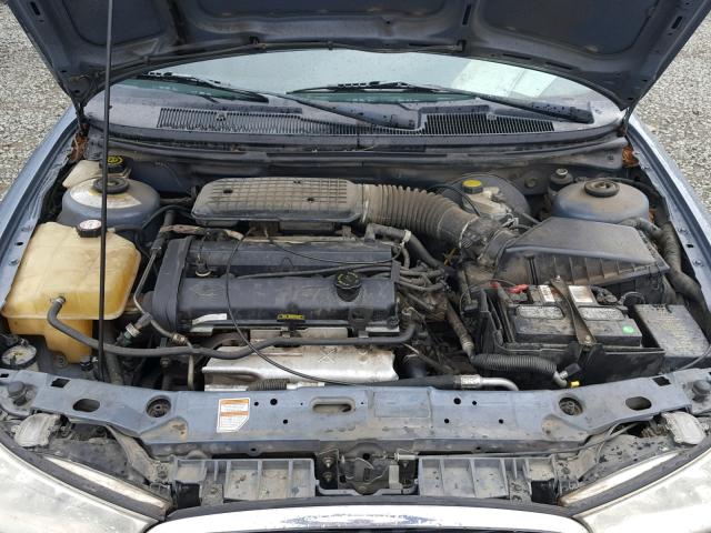 1FAFP663XXK167108 - 1999 FORD CONTOUR SE BLUE photo 7