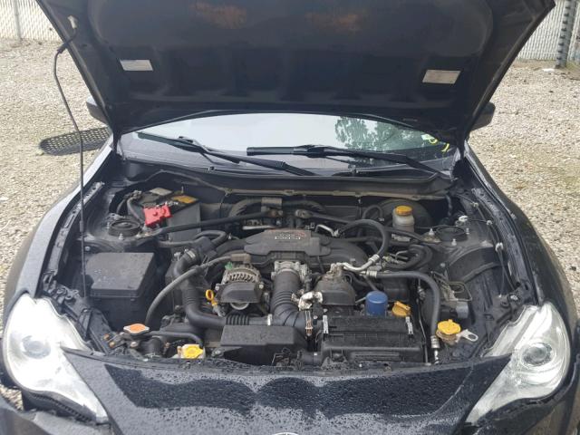 JF1ZNAA11D2724432 - 2013 TOYOTA SCION FR-S BLACK photo 7