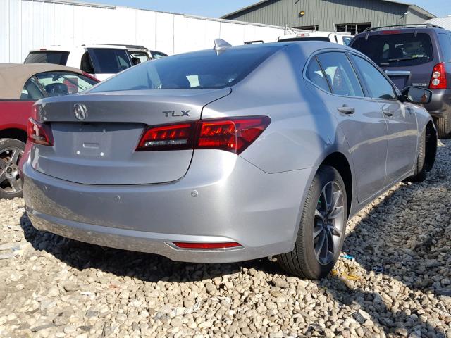 19UUB2F7XHA004642 - 2017 ACURA TLX ADVANC GRAY photo 4