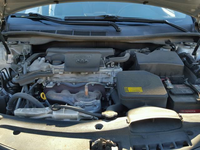 4T1BF1FK0CU062478 - 2012 TOYOTA CAMRY BASE SILVER photo 7