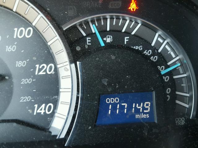 4T1BF1FK0CU062478 - 2012 TOYOTA CAMRY BASE SILVER photo 8