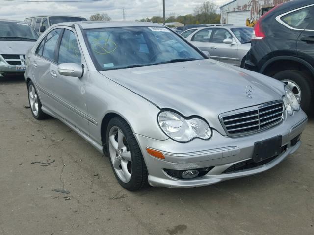 WDBRF40J35F688746 - 2005 MERCEDES-BENZ C 230K SPO SILVER photo 1