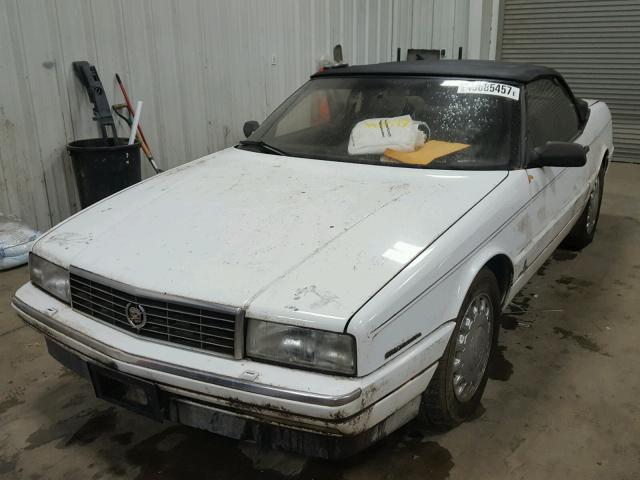 1G6VS3397PU127197 - 1993 CADILLAC ALLANTE WHITE photo 2