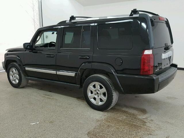 1J8HH58297C627229 - 2007 JEEP COMMANDER BLACK photo 3