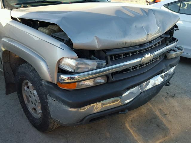 1GCEK14T42Z175442 - 2002 CHEVROLET SILVERADO TAN photo 9