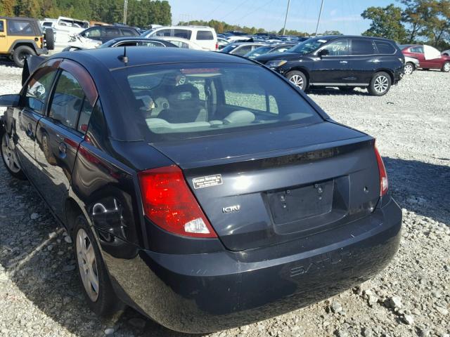 1G8AJ55F97Z106569 - 2007 SATURN ION LEVEL BLACK photo 3