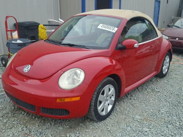 3VWRF31Y17M409138 - 2007 VOLKSWAGEN NEW BEETLE 红色 照片 2