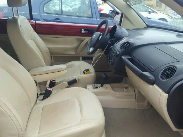 3VWRF31Y17M409138 - 2007 VOLKSWAGEN NEW BEETLE 红色 照片 5