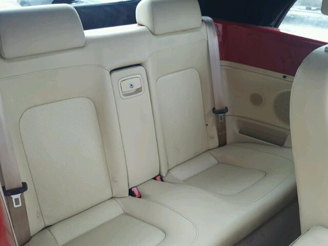 3VWRF31Y17M409138 - 2007 VOLKSWAGEN NEW BEETLE 红色 照片 6