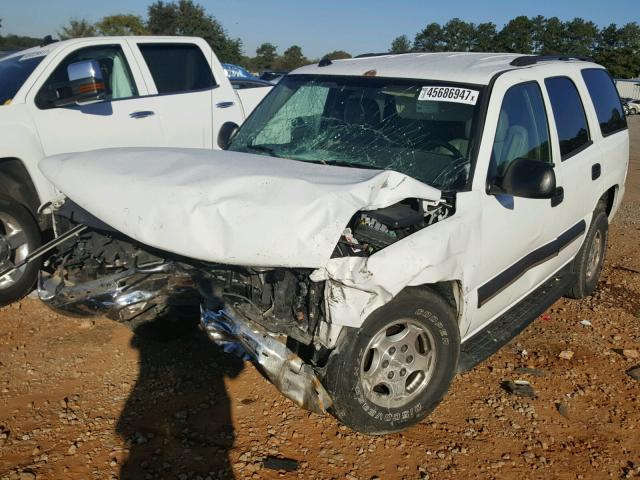 1GNEC13Z14J104243 - 2004 CHEVROLET TAHOE C150 WHITE photo 2