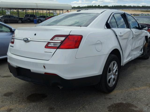 1FAHP2L85JG107460 - 2018 FORD TAURUS POL WHITE photo 4