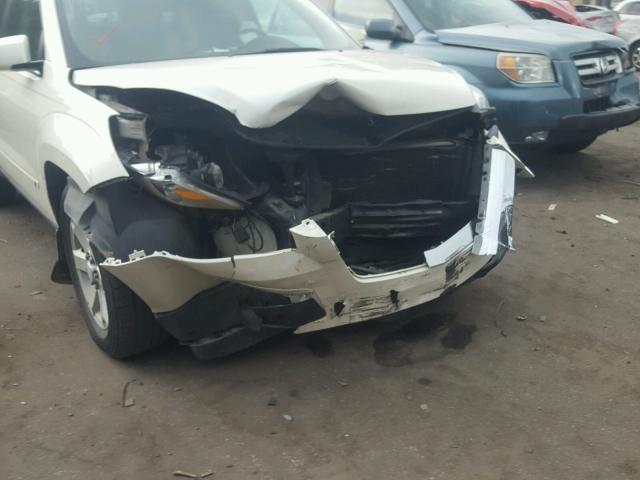 5GZER23718J255406 - 2008 SATURN OUTLOOK XR თეთრი ფოტო 9