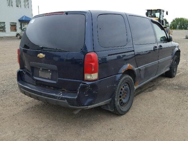 1GNDV23L66D179660 - 2006 CHEVROLET UPLANDER L 蓝色 照片 4