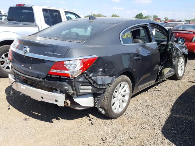 1G4GB5G34FF225822 - 2015 BUICK LACROSSE GRAY photo 4