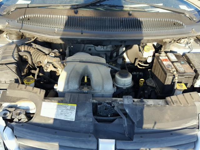 1D4GP25B17B150037 - 2007 DODGE CARAVAN SE SILVER photo 7