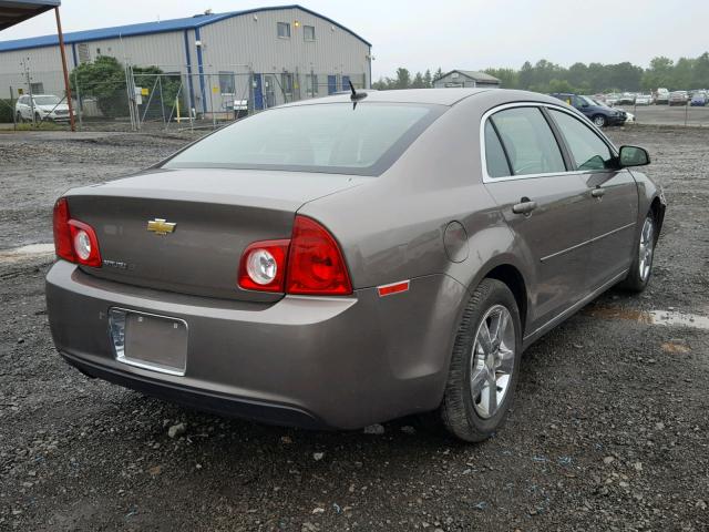 1G1ZC5E1XBF350953 - 2011 CHEVROLET MALIBU 1LT 灰色 照片 4