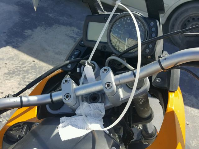 WB1018908DZY95153 - 2013 BMW G650 GS YELLOW photo 5