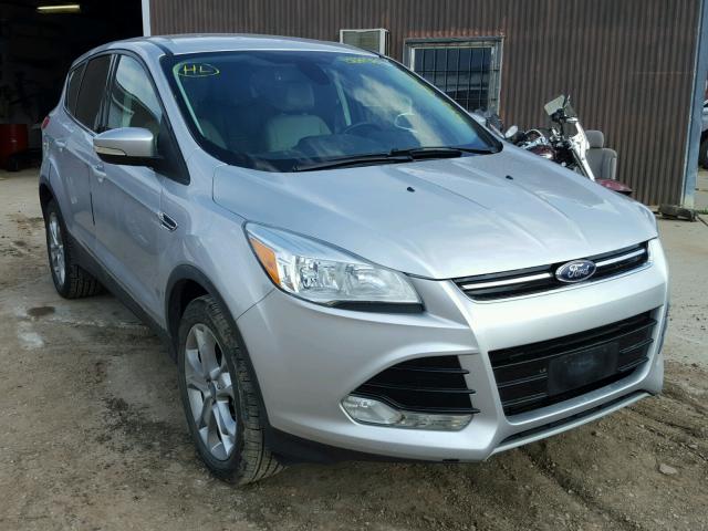 1FMCU9H94DUA74699 - 2013 FORD ESCAPE SEL SILVER photo 1