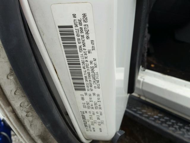 1C4AJWAG5DL649426 - 2013 JEEP WRANGLER S WHITE photo 10