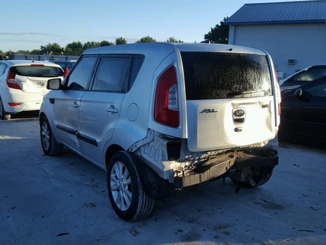 KNDJT2A62C7413401 - 2012 KIA SOUL + SILVER photo 3