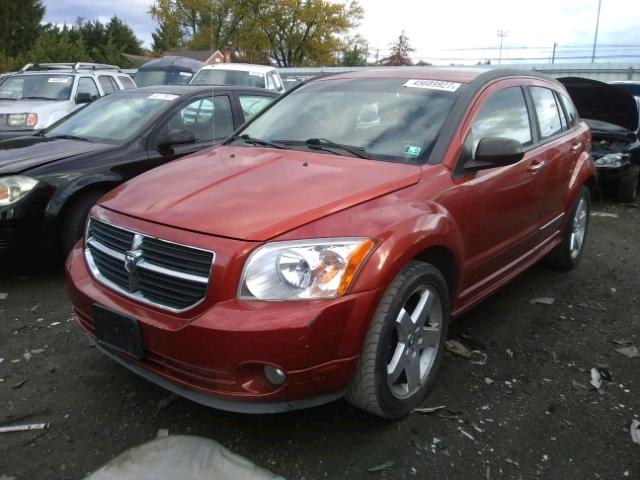 1B3HE78K37D236052 - 2007 DODGE CALIBER R/ ORANGE photo 2