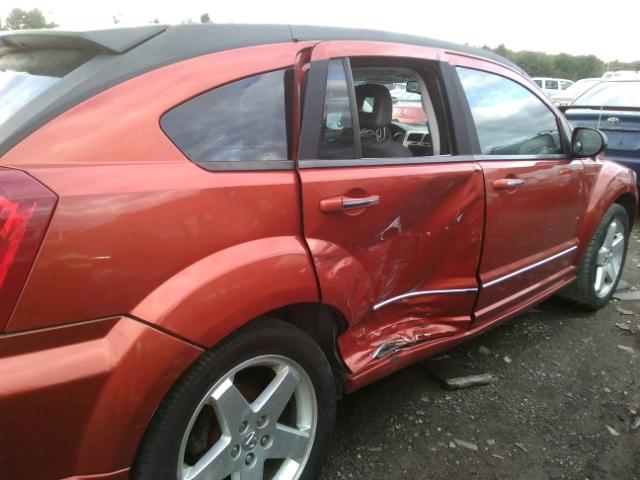 1B3HE78K37D236052 - 2007 DODGE CALIBER R/ ORANGE photo 9