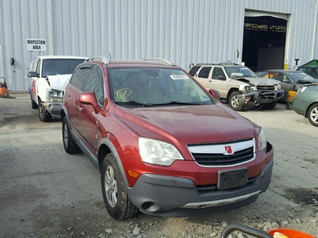 3GSCL33P88S719729 - 2008 SATURN VUE XE RED photo 1