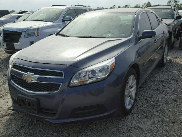 1G11C5SAXDF237346 - 2013 CHEVROLET MALIBU 1LT BLUE photo 2