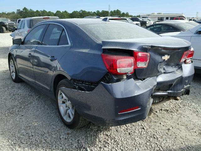 1G11C5SAXDF237346 - 2013 CHEVROLET MALIBU 1LT BLUE photo 3