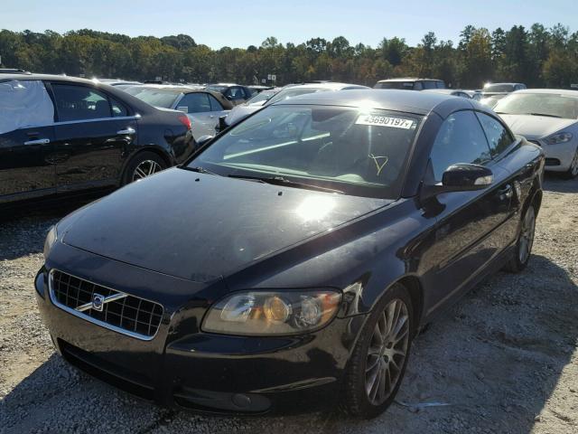 YV1MC67218J054457 - 2008 VOLVO C70 T5 BLACK photo 2