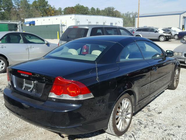 YV1MC67218J054457 - 2008 VOLVO C70 T5 BLACK photo 4